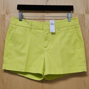 Gap NWT Lime 3" Shorts size 4